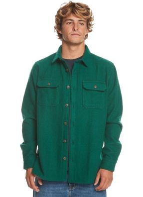 Quiksilver Hemd Salterhill Langarmhemd grün