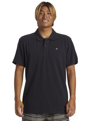 Quiksilver Polo Shirt DNA schwarz