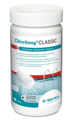 Bayrol Chlorilong Classic Chlortablette langsam löslich, Poolpflege