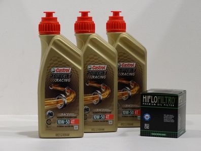Moto Guzzi California II/ III Bj: 82-94, 3Ltr. Castrol 10W50, l- u. Ölfilter