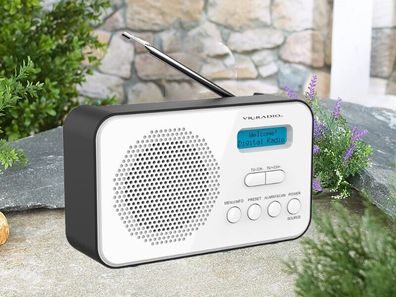 NEU DAB+ FM Digital LCD Bluetooth Radio für Camping Wohnwagen Wohnmobil Zelt