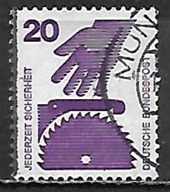 BRD gestempelt Michel-Nummer 696ARc