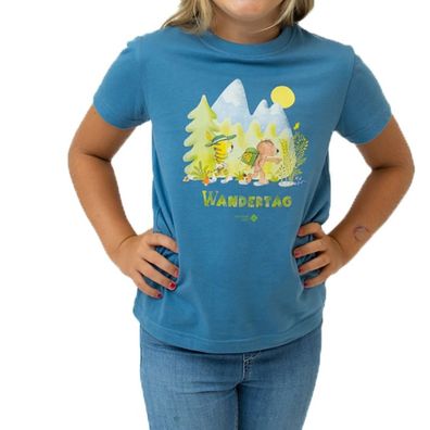 Bavarian CAPS Kids T-Shirt Wandertag dunkelblau