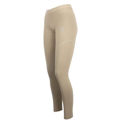 Adidas Originals Tights Damen Hose Leggings Sporthose Trainingshose Beige FR0562