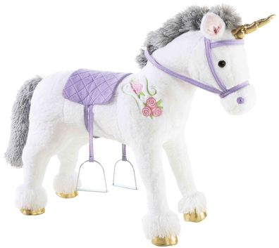 Heunec Einhorn stehend Größe 75 cm