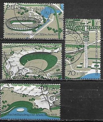 BRD gestempelt Michel-Nummer 723-726