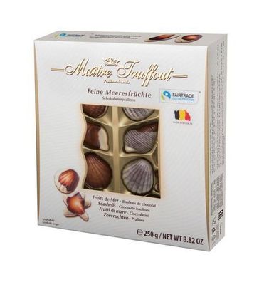 Maitre Truffout Belgische Pralinen Muscheln 250 g