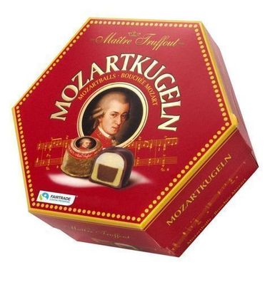 Maitre Truffout Mozartkugeln Pralinen 300 g - Feine Konfiserie aus Deutschland