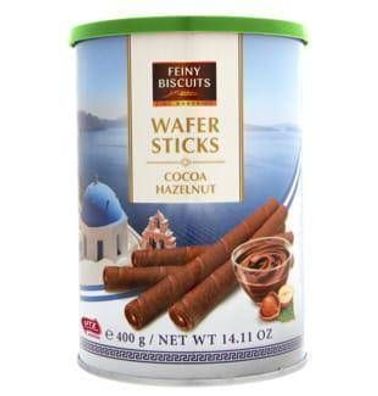 Feine Biscuits Rurki Wafeln mit Kakao und Haselnuss 400 g