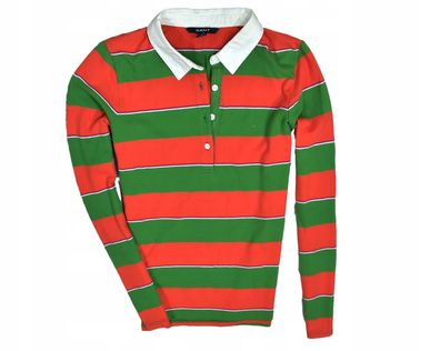 GANT Varisty Damen Polohemd im Rugby-Stil M