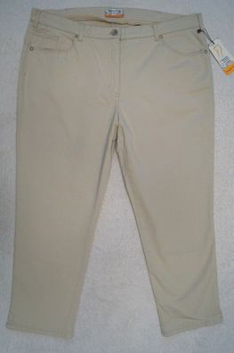 Raphaela by BRAX Lesley S Zauber Damen Jeans Knöchel Super Slim Gr.46K beige NEU