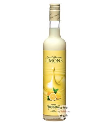 Bertagnolli Limone Zitronencreme-Likör (17 % vol, 0,5 Liter)