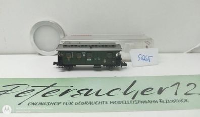 Fleischmann N DC 8065 Personenwagen mit Gepäckabteil / 3. Klasse / DRG / Ersatz-OVP