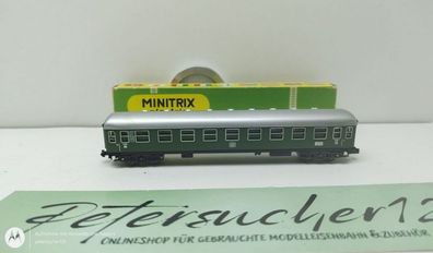 Minitrix N DC 51 3011 00 Schnellzugwagen 2. Klasse / DB / OVP