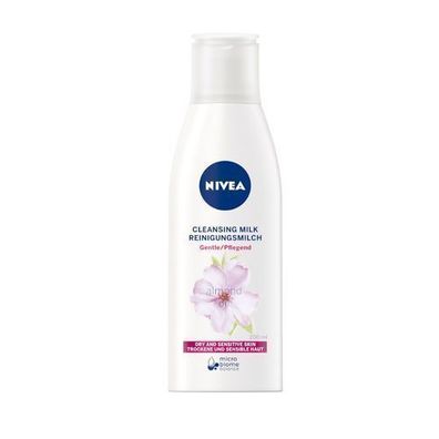 Nivea Sanfte Reinigungsmilch fér trockene und empfindliche Haut, 200ml