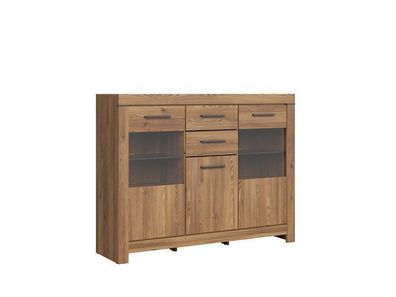 Kommode mit Schubladen Balin - Schubladenschrank - Sideboard - Braun