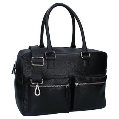 Kidzroom Wickeltasche Leder – Große Baby-Tasche mit Wickelunterlage & viel Stauraum