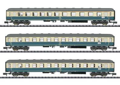 Trix 15639 Schnellzugwagen-Set D796 DB IV 3-tlg. Spur N