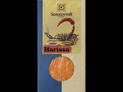 Sonnentor 3x Harissa Gewürz, Packung 70g