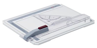 Zeichenplatte Rapid A4 Rotring mit Parallelzeichenschiene und Dreieck