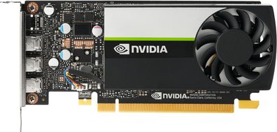 NVIDIA T400 - Grafikkarten - T400 - 4 GB GDDR6 - PCIe 3.0 x16 Low-Profile - 3 x... ->