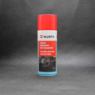 WüRTH Cockpitspray Pflege u. Reinigung fürs Auto frischt die Farbe auf