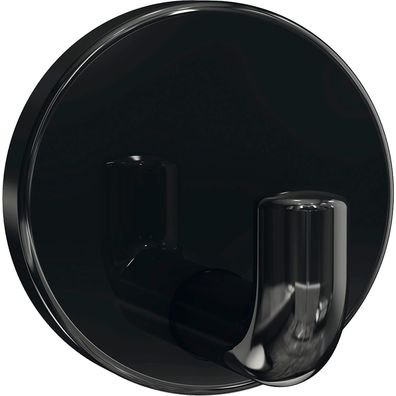 HEWI #801.90.010 90 Mantelhaken Höhe 40mm Polyamid tiefschwarz glänzend