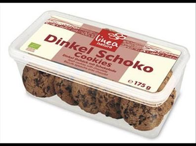 Linea Natura 3x Dinkel Schoko Cookies 175g