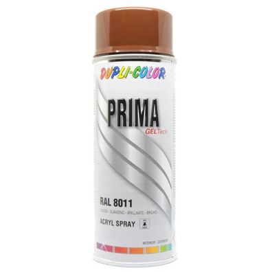 Dupli-Color Lackspray Prima 400ml nussbraun glänzend RAL 8011 (0.4l)