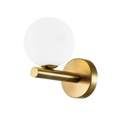 Elegante Wandleuchte GOLD K mit Glasschirm 1xG9 Gold