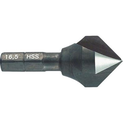 Alpen Kegelsenker und Entgratsenker BIT Z=3 90 Grad HSS M10 1/4" Sechskantschaft