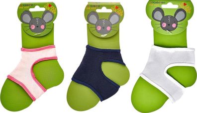 SOCKS PUR Baby-Söckchen Halter in verschiedenen Farben 3 Paar