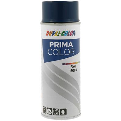 Dupli-Color Lackspray Prima 400ml saphirblau glänzend RAL 5003 (400 ml)