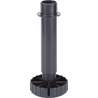 Hettich Korrekt Sockelverstellfuß 100mm Kunststoff schwarz