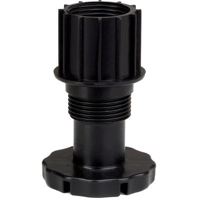 CAMAR Sockelverstellfuß Unico 48x45mm Kunststoff schwarz