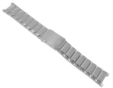 Casio Edifice Uhrenarmband 22mm | Edelstahl silbern EQB-500D EQB-500DB