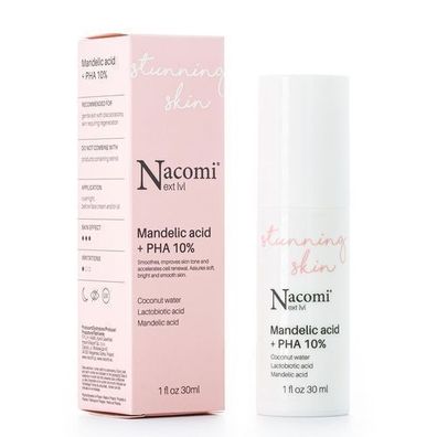 Nacomi Next Level Serum Mandelsäure + PHA 10%, 30ml