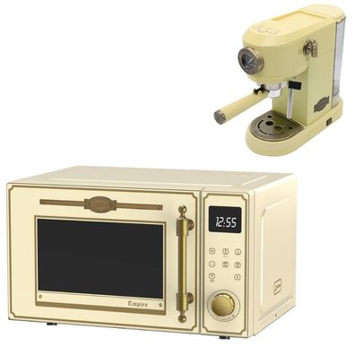 Kaiser Empire M 2530 ElfEm Retro Mikrowelle+Kaffeemaschine KA 2005 ElfEm Empire