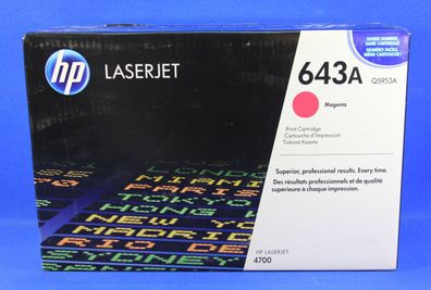 HP Q5953A HP643A Toner Magenta LaserJet 4700 -A