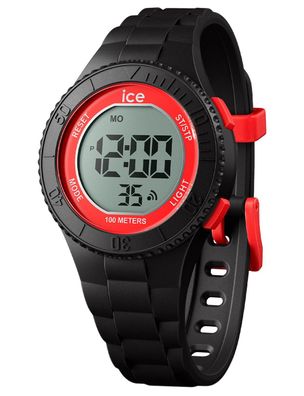 Ice-Watch Kinderuhr ICE Digit Black Spider Digitaluhr 021007