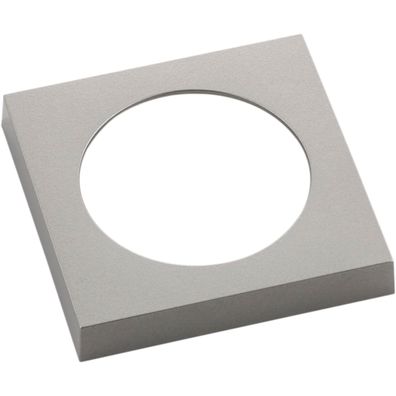 Berker Integro Pure Rahmen 1fach Edelstahl Effekt lackiert