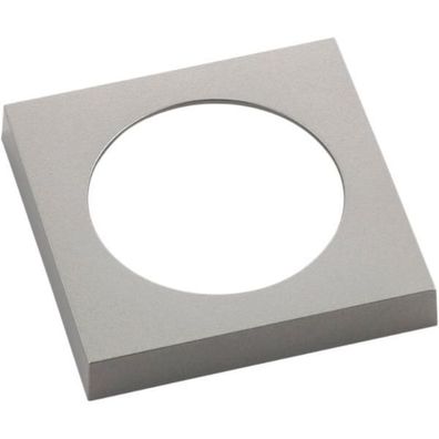 Berker Integro Pure Rahmen 1fach Edelstahl Effekt lackiert