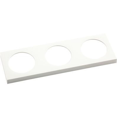 Berker Integro Pure Rahmen 3fach polarweiß glänzend