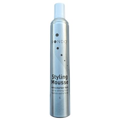 Rondo/ Styling Mousse 4 "Extra Starker Halt" 500ml/ Haarstyling/ Haarpflege