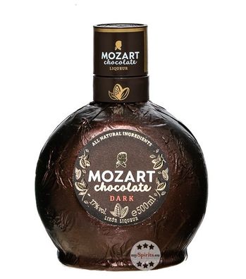 Mozart Chocolate Dark Likör (17 % vol, 0,5 Liter) (17 % vol, hide)