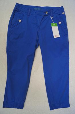 s. Oliver Mädchen Hose Caprihose Gr. 170 Slim blau NEU