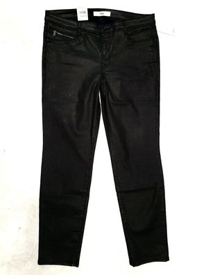 BRAX Shakira Jeans Skinny Coating Stretch Gr.42 L30 schwarz dunkelbraun NEU