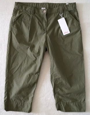 s. Oliver Hose Caprihose Gr. 176 Regular khaki NEU