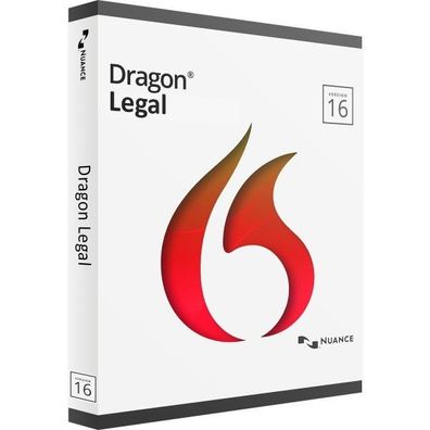 Nuance Dragon Legal 16, Deutsch, Vollversion