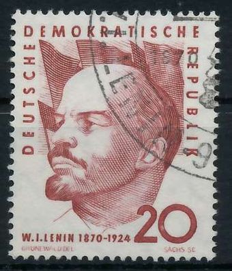 DDR 1960 Nr 762 gestempelt SB11F5A